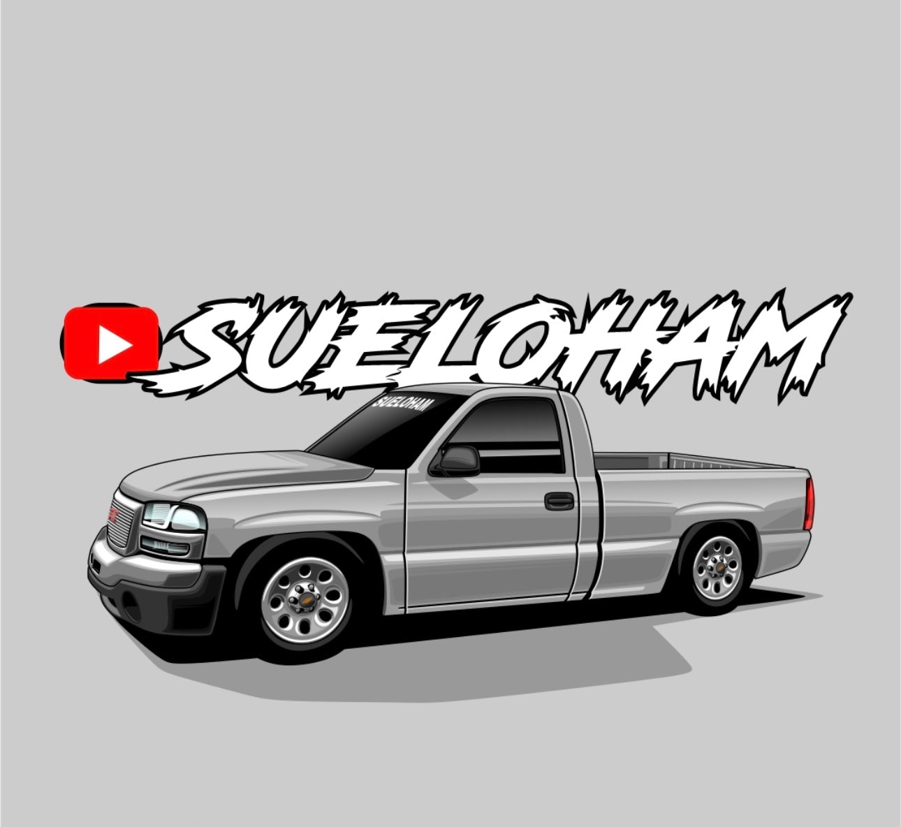 GMC SIERRA TRUCK STICKER